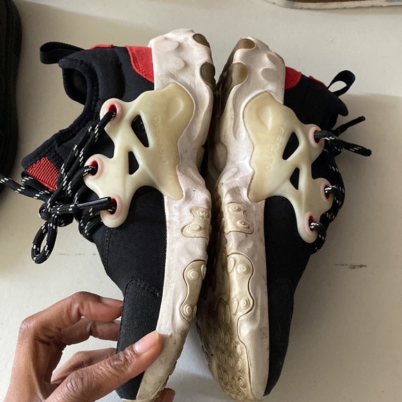 Copy- Nike react presto black phantom youth size 2 - Picture 2 of 7
